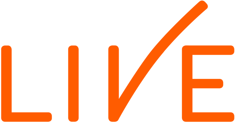 Live logo.