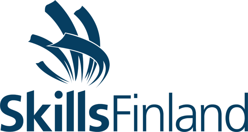 Skills Finland logo.