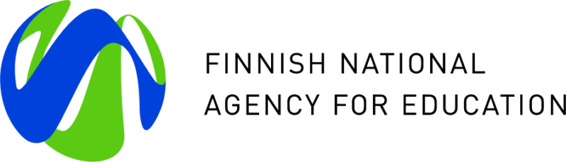 Finnish National Agency for Education logo.